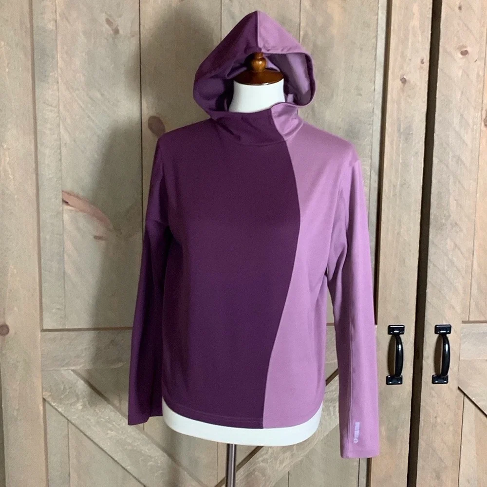 Pearl Izumi colorblock hooded pullover cycling jersey Size Medium - Picture 12 of 12